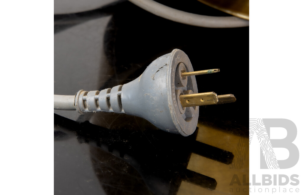 Mid Century Beam Indoor Garden Lamp with Anodized Aluminium Detail by NEBAUER METAL SPINNING PTY. LTD