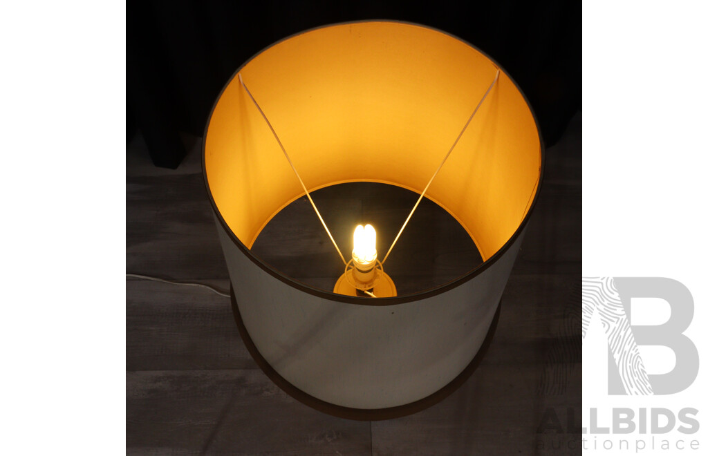 Pair of Retro Glazed Ceramic Table Lamps