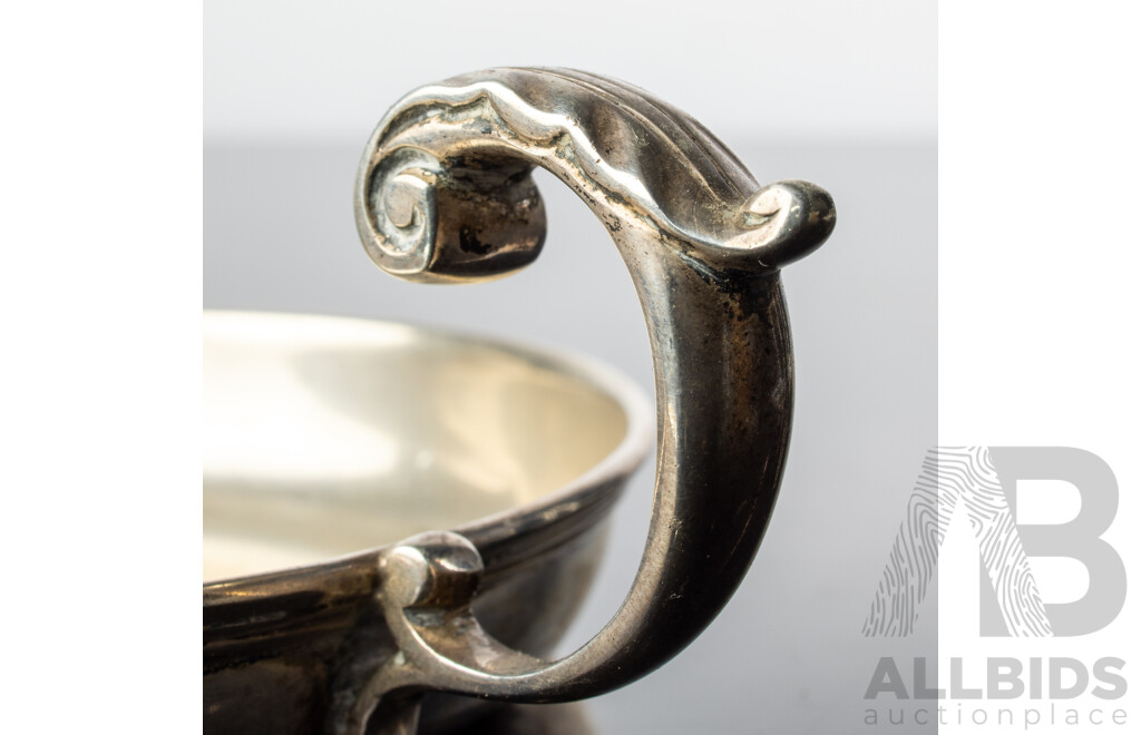 Antique Sterling Silver Citrus Juicer, Hamilton & Inches, Edinburgh, 1906, Weight 228gm