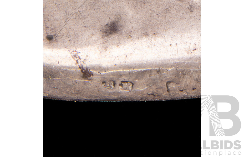 Collection Antique Sterling Silver Vanity Items Comprising Two Hand Mirrors & Two Hairbrush Backs, Hallmarked