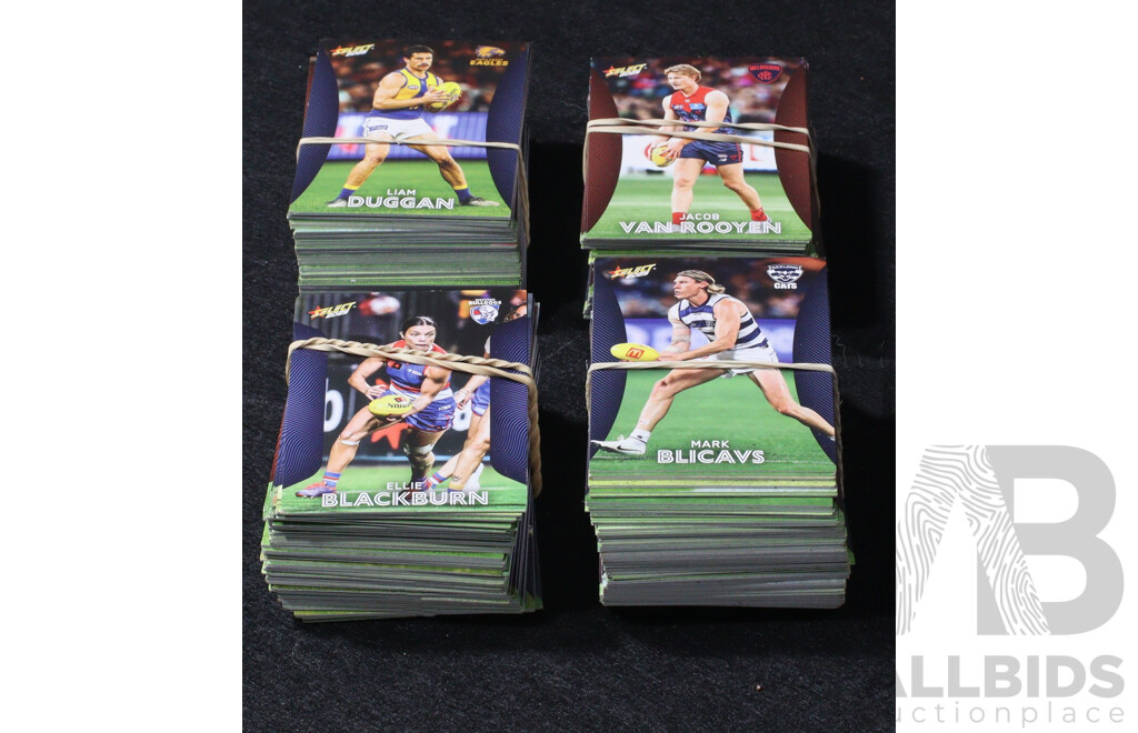 Collection of Select AFL 2025 Trading Cards