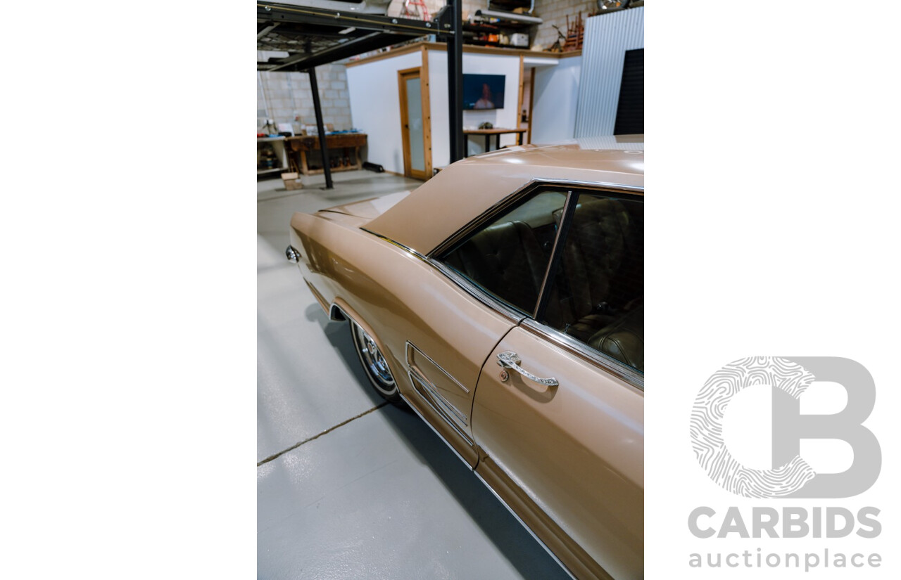01/1963 Buick Riviera First Gen 2d Hardtop Coupe  Bronze Mist 445 Wildcat V8 7.0L