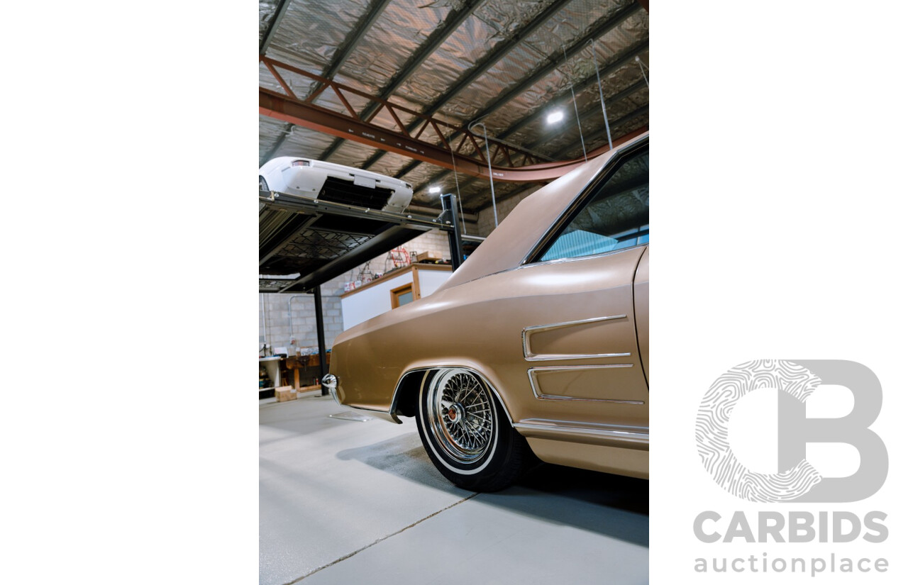 01/1963 Buick Riviera First Gen 2d Hardtop Coupe  Bronze Mist 445 Wildcat V8 7.0L