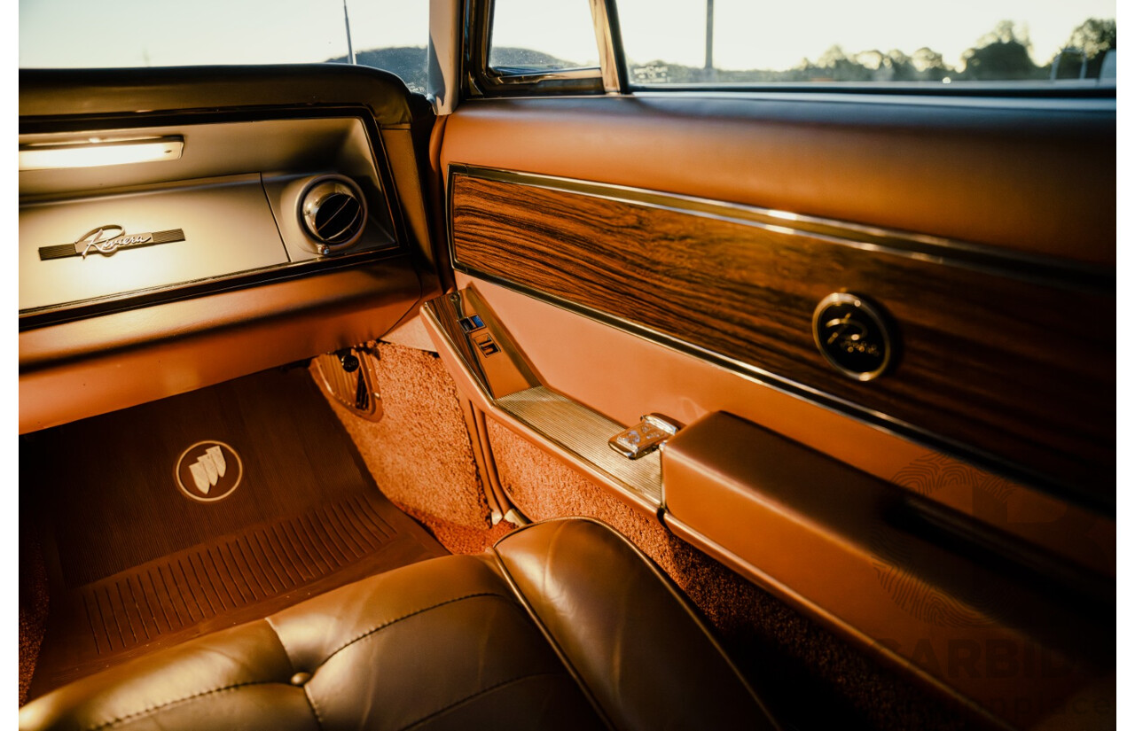 01/1963 Buick Riviera First Gen 2d Hardtop Coupe  Bronze Mist 445 Wildcat V8 7.0L