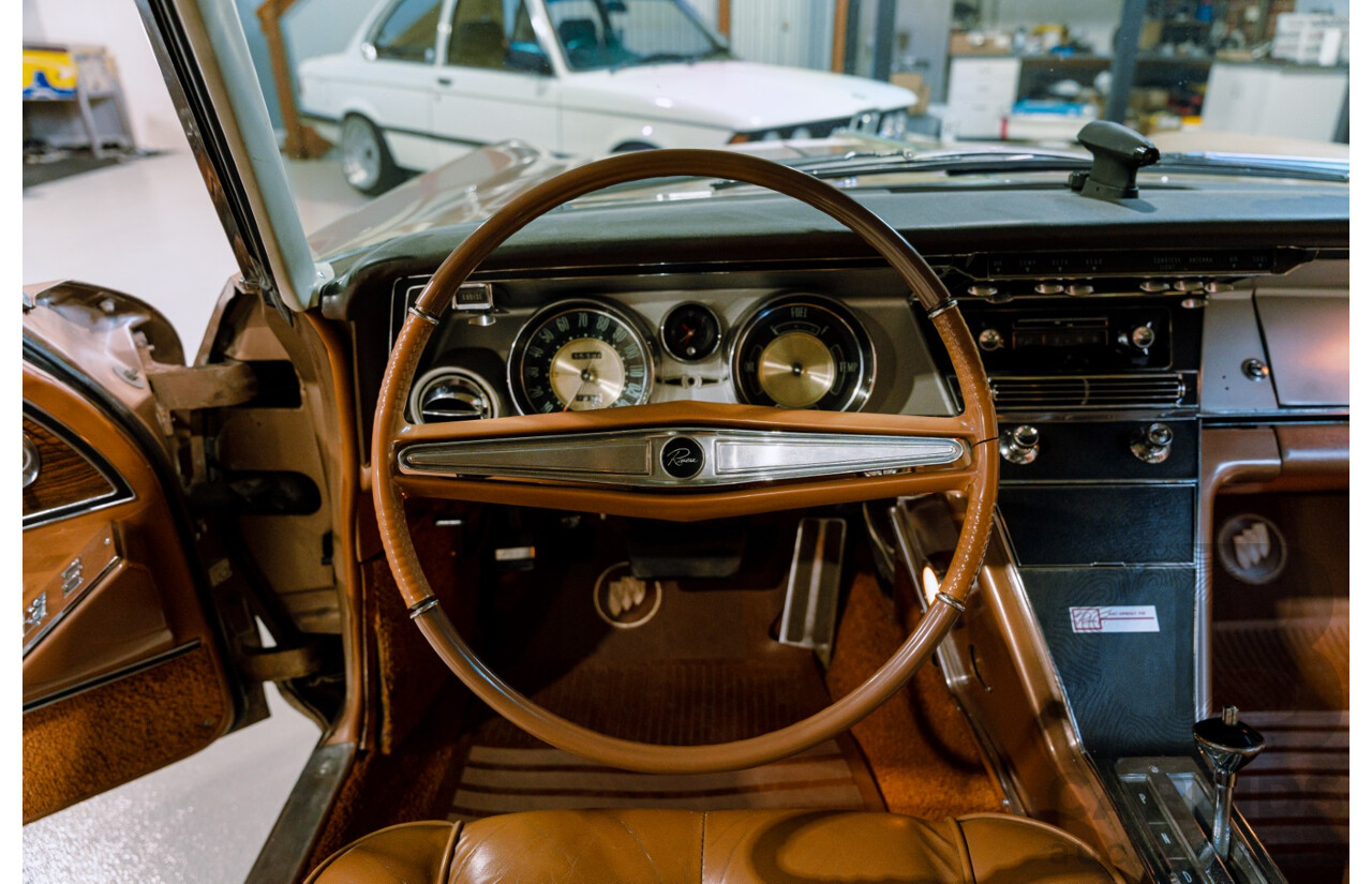 01/1963 Buick Riviera First Gen 2d Hardtop Coupe  Bronze Mist 445 Wildcat V8 7.0L