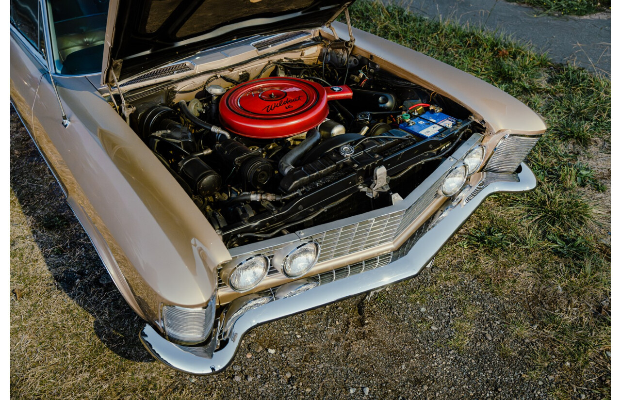 01/1963 Buick Riviera First Gen 2d Hardtop Coupe  Bronze Mist 445 Wildcat V8 7.0L