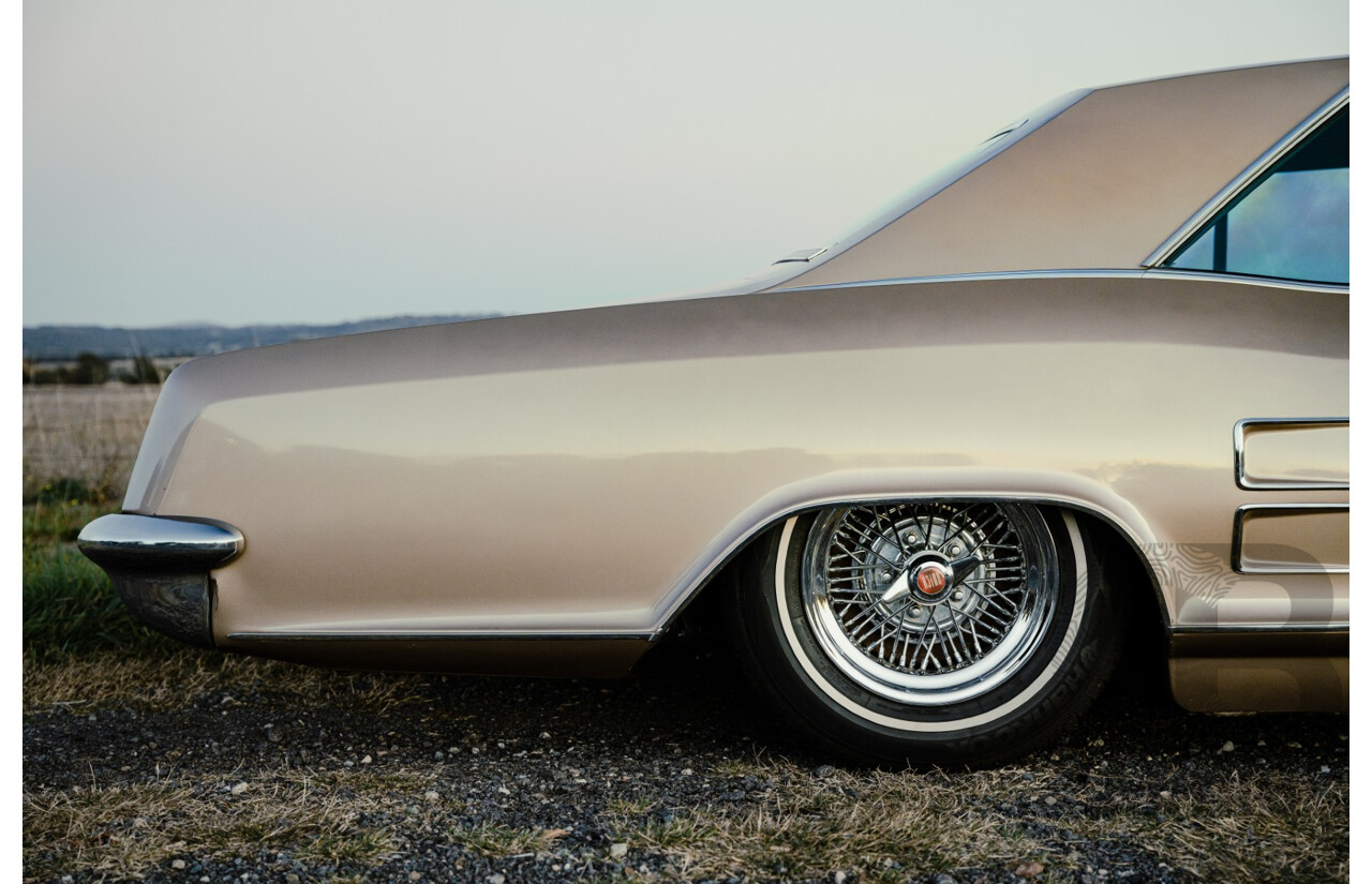 01/1963 Buick Riviera First Gen 2d Hardtop Coupe  Bronze Mist 445 Wildcat V8 7.0L