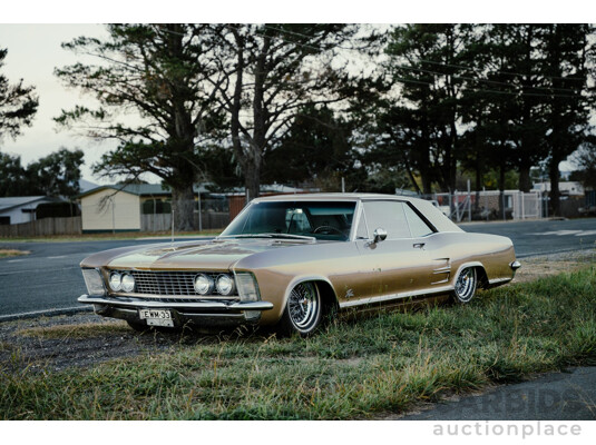 01/1963 Buick Riviera First Gen 2d Hardtop Coupe  Bronze Mist 445 Wildcat V8 7.0L