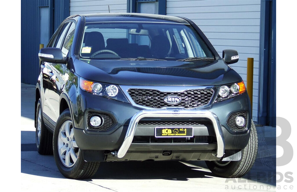 ECB Nudge Bar Silver Hammer Tone (Part No. NBK48SYZ) to KIA SORENTO 10/09 -09/12 - Brand New - RRP $990.00