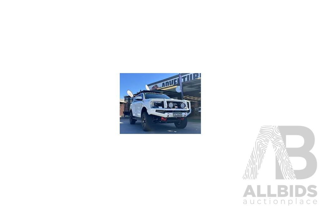 ARB Bullbar 2FU White (Part No. 3440528) to FORD EVEREST UAII TREND 08/18-05/22  - Brand New - RRP $3161.00