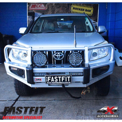 ARB Bullbar 1F7 Silver (Part No. 3421840) to PRADO 150 SERIES 2017-2023 DIESEL - Brand New - RRP $3322.00