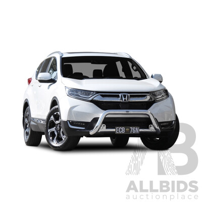 ECB Nudge Bar Polished Silver (Part No. NBH061SYP) to HONDA CRV 08/19-06/20 ADR - Brand New - RRP $990.00