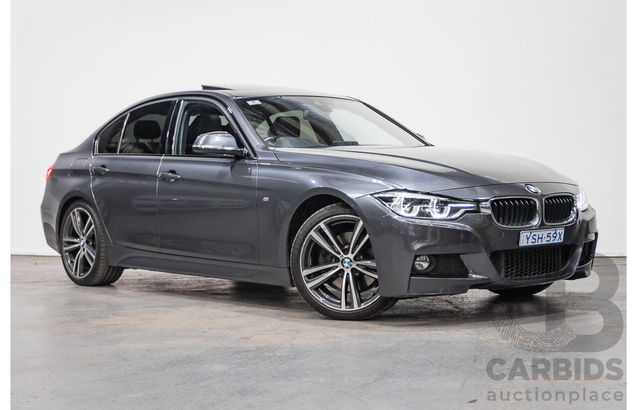 5/2017 BMW 330i M-Sport F30 LCI 4d Sedan Mineral Grey Turbo 2.0L