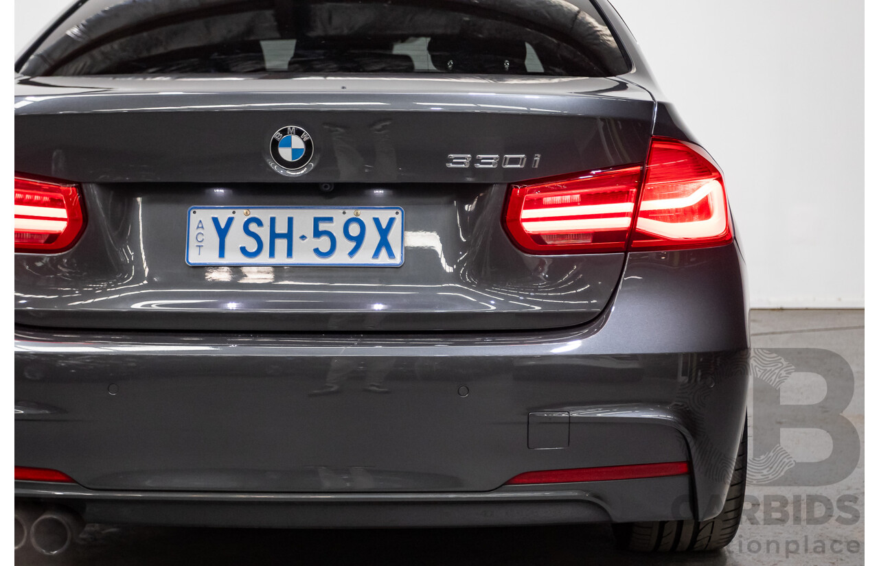 5/2017 BMW 330i M-Sport F30 LCI 4d Sedan Mineral Grey Turbo 2.0L