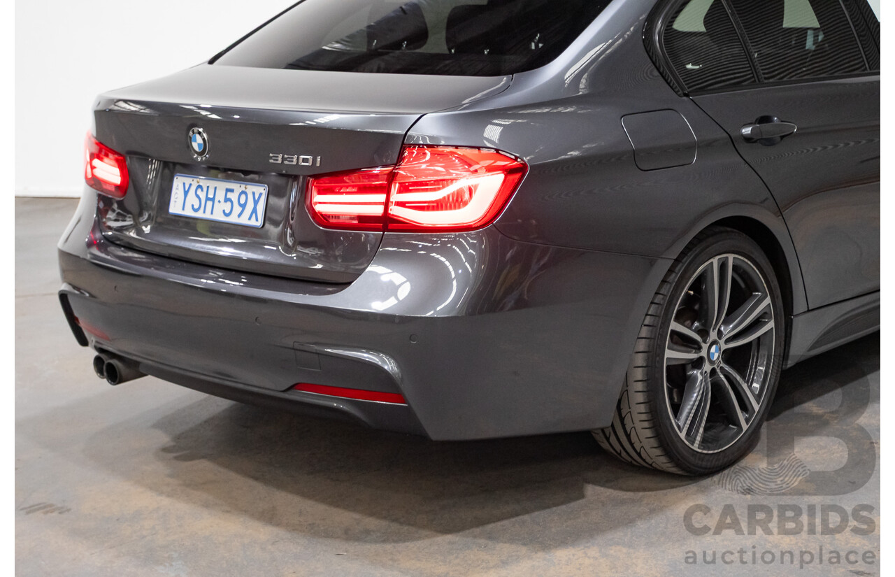 5/2017 BMW 330i M-Sport F30 LCI 4d Sedan Mineral Grey Turbo 2.0L