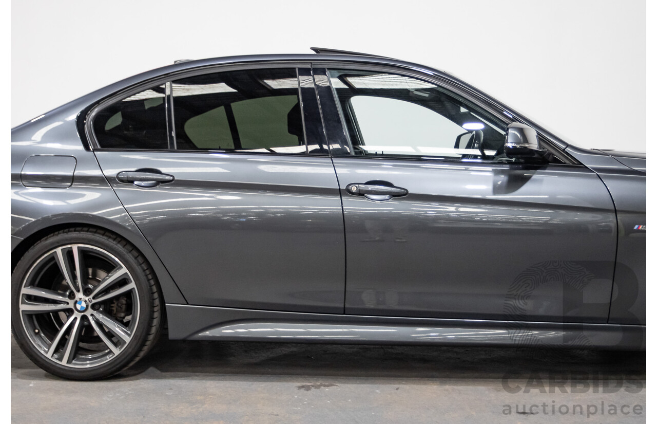 5/2017 BMW 330i M-Sport F30 LCI 4d Sedan Mineral Grey Turbo 2.0L