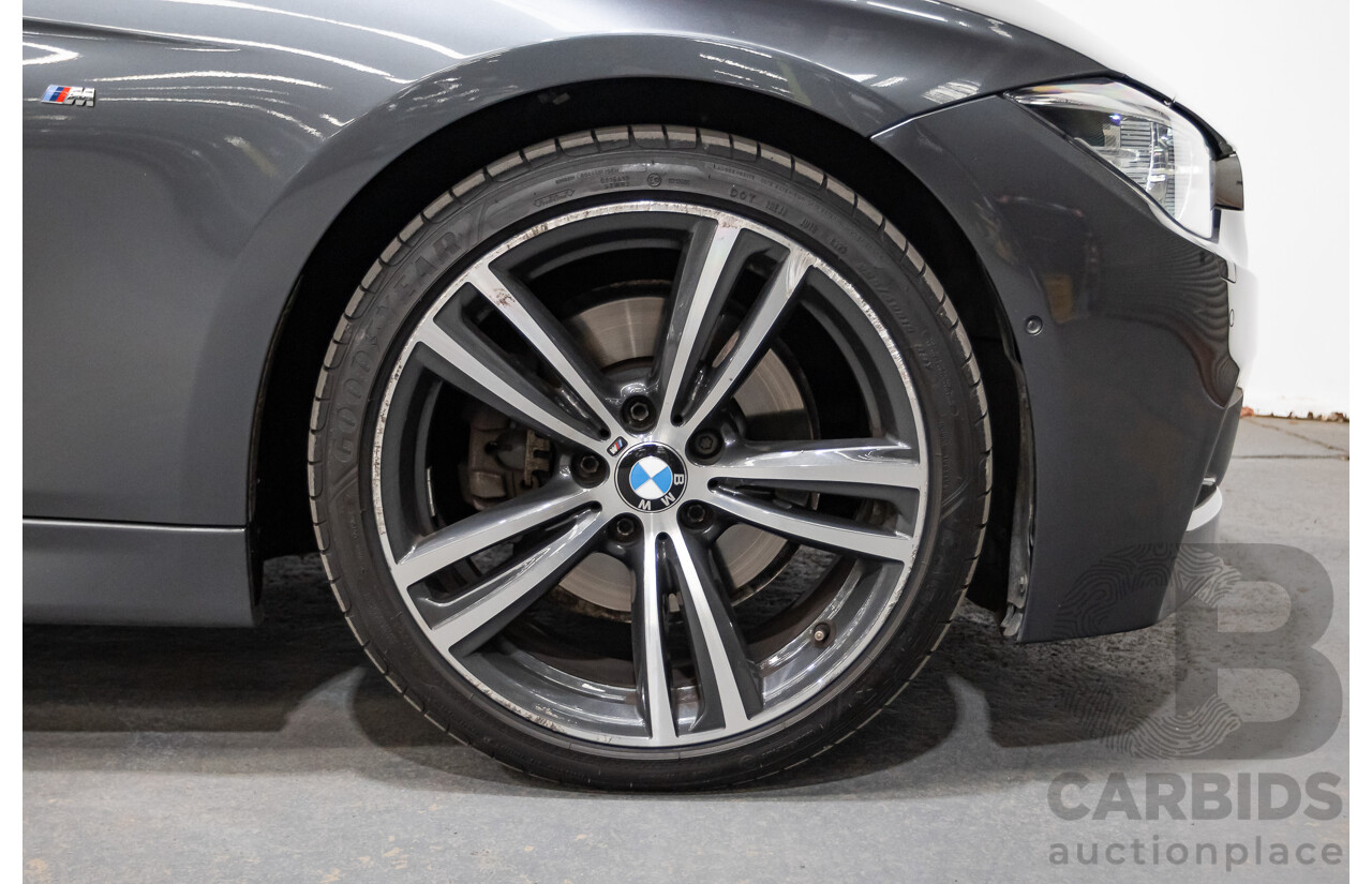 5/2017 BMW 330i M-Sport F30 LCI 4d Sedan Mineral Grey Turbo 2.0L
