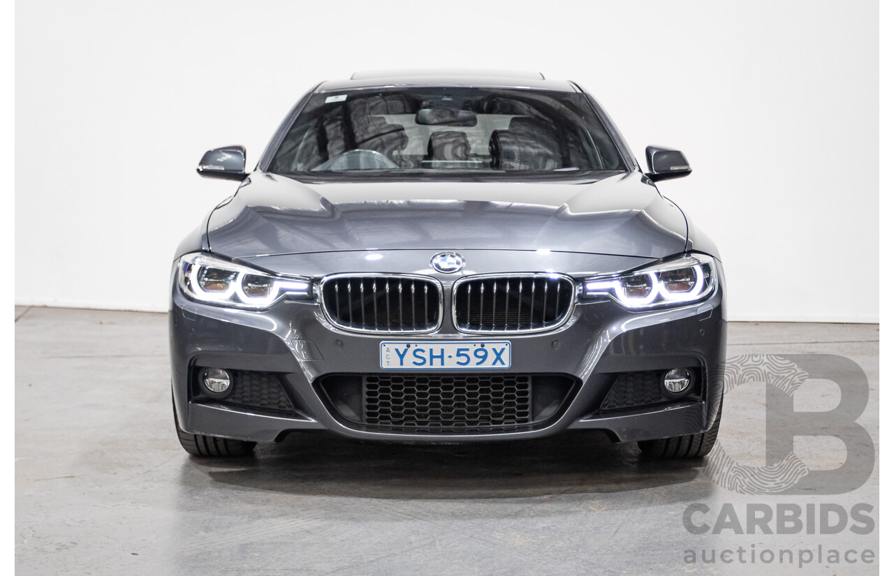5/2017 BMW 330i M-Sport F30 LCI 4d Sedan Mineral Grey Turbo 2.0L