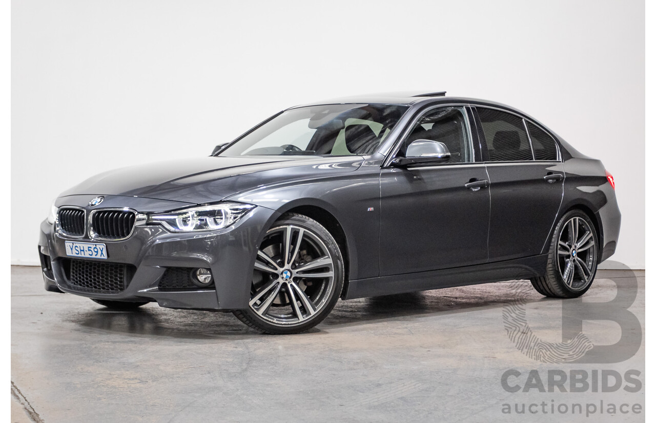 5/2017 BMW 330i M-Sport F30 LCI 4d Sedan Mineral Grey Turbo 2.0L