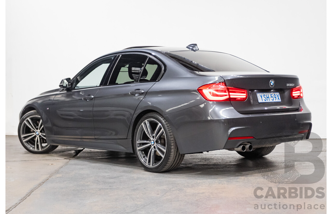 5/2017 BMW 330i M-Sport F30 LCI 4d Sedan Mineral Grey Turbo 2.0L