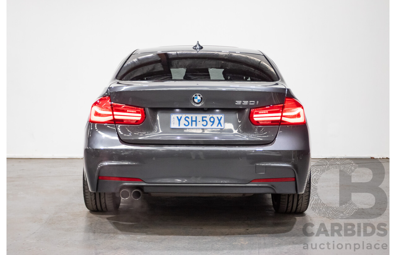 5/2017 BMW 330i M-Sport F30 LCI 4d Sedan Mineral Grey Turbo 2.0L