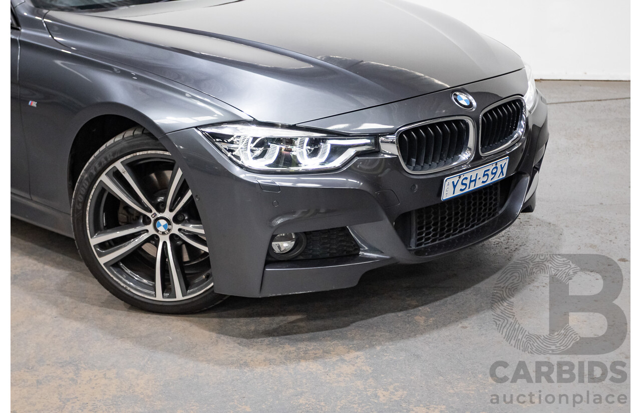 5/2017 BMW 330i M-Sport F30 LCI 4d Sedan Mineral Grey Turbo 2.0L