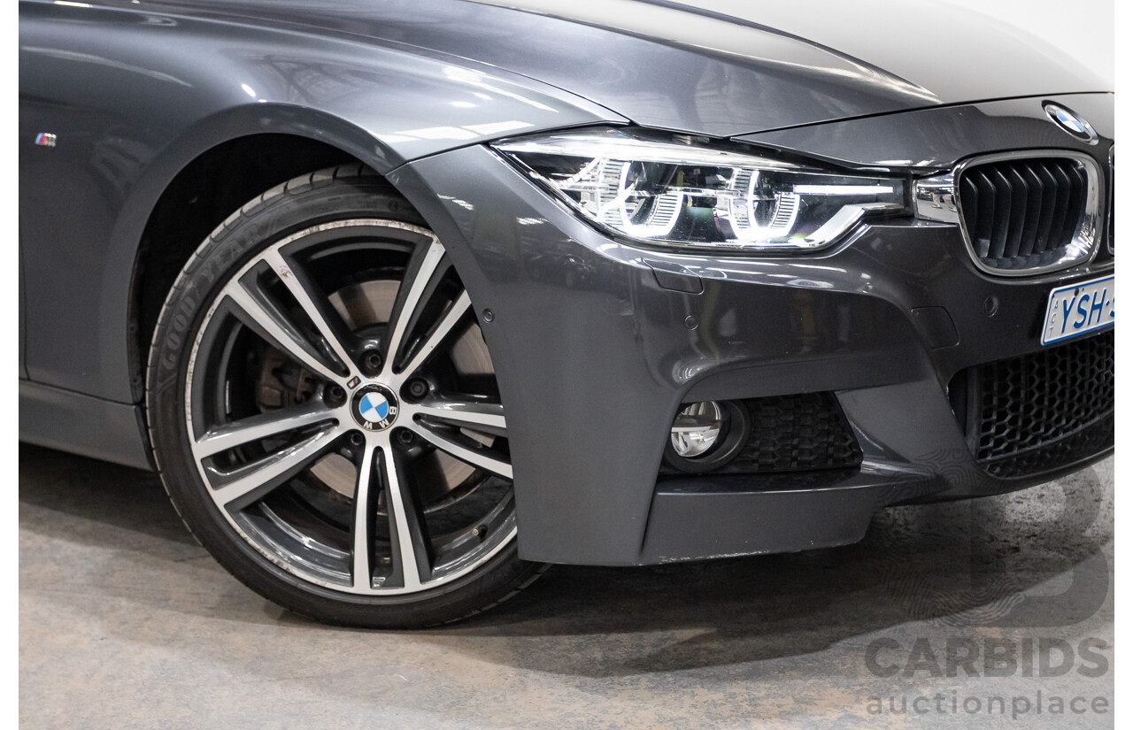 5/2017 BMW 330i M-Sport F30 LCI 4d Sedan Mineral Grey Turbo 2.0L