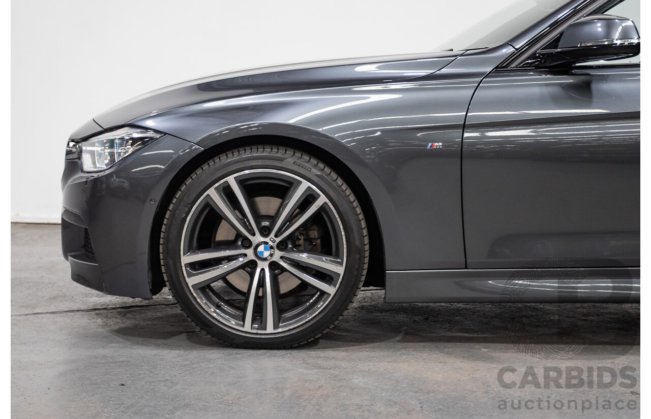 5/2017 BMW 330i M-Sport F30 LCI 4d Sedan Mineral Grey Turbo 2.0L