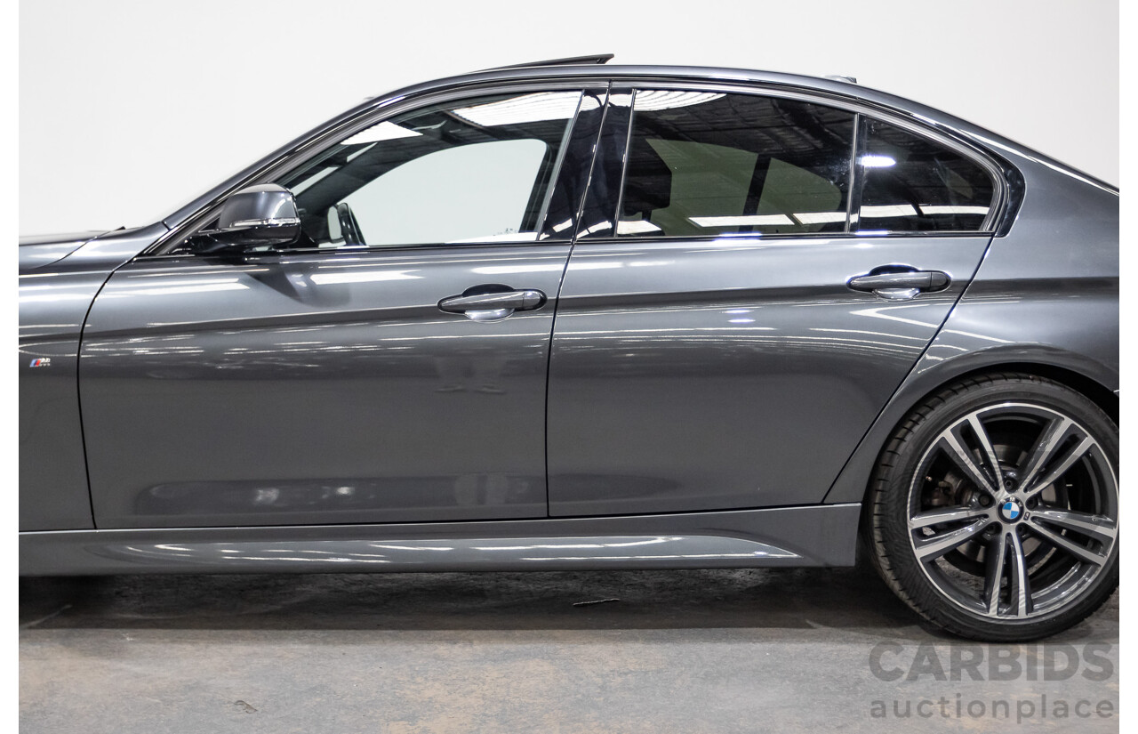 5/2017 BMW 330i M-Sport F30 LCI 4d Sedan Mineral Grey Turbo 2.0L