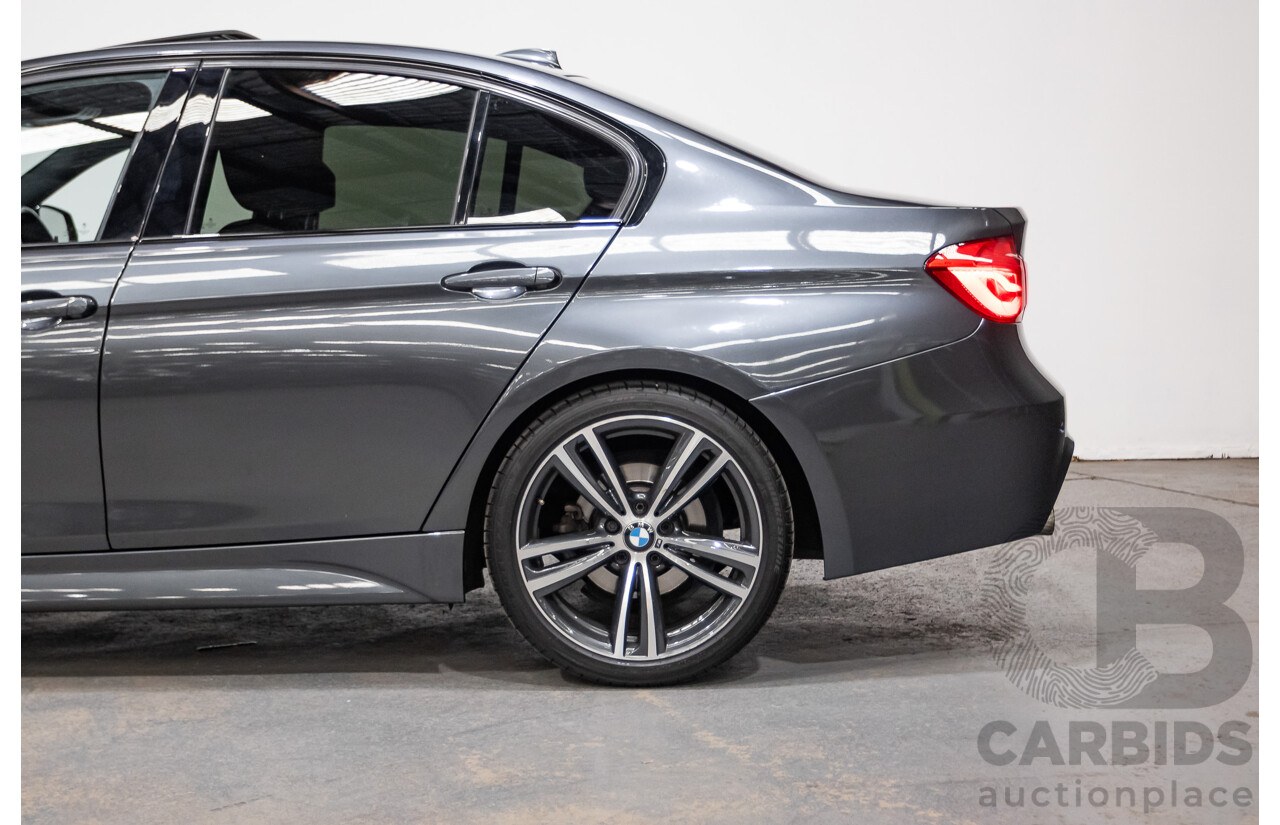5/2017 BMW 330i M-Sport F30 LCI 4d Sedan Mineral Grey Turbo 2.0L