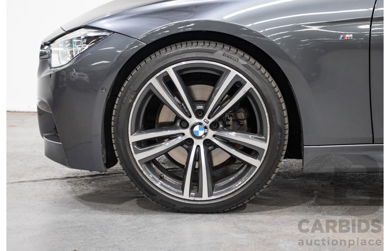 5/2017 BMW 330i M-Sport F30 LCI 4d Sedan Mineral Grey Turbo 2.0L
