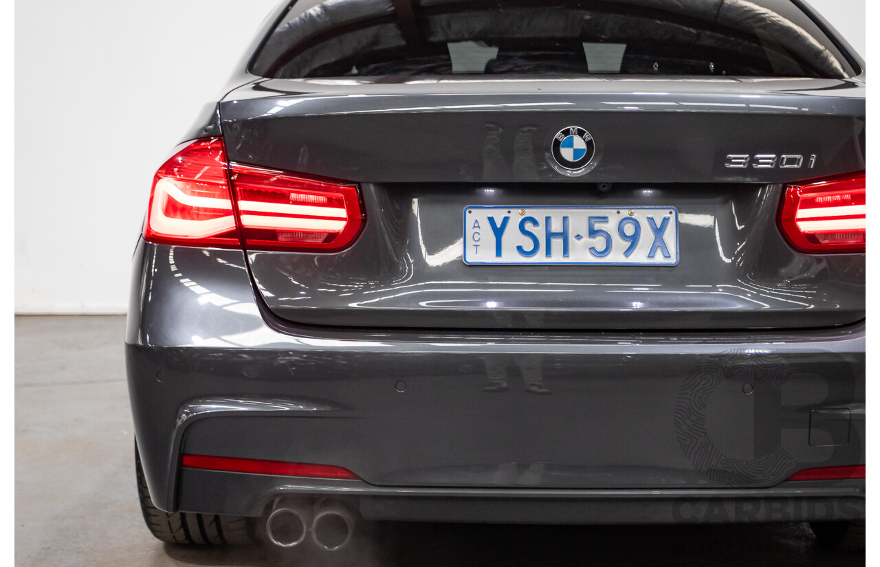 5/2017 BMW 330i M-Sport F30 LCI 4d Sedan Mineral Grey Turbo 2.0L