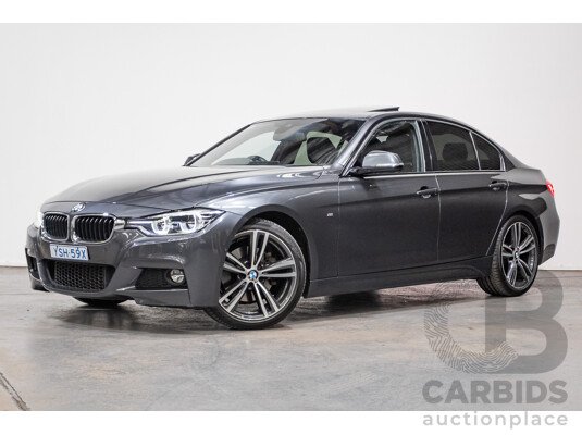 5/2017 BMW 330i M-Sport F30 LCI 4d Sedan Mineral Grey Turbo 2.0L
