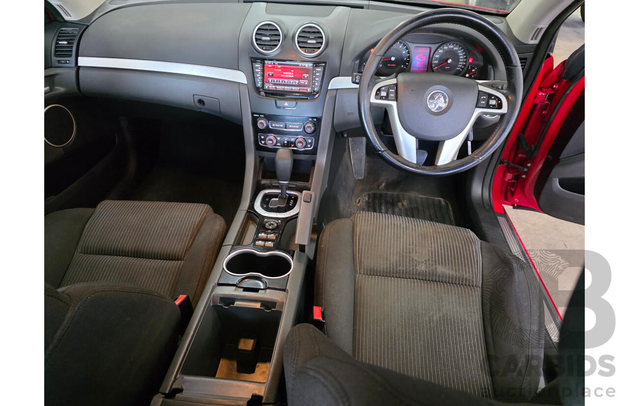 8/2011 Holden Commodore SV6 VE II 4d Sportwagon Red 3.6L