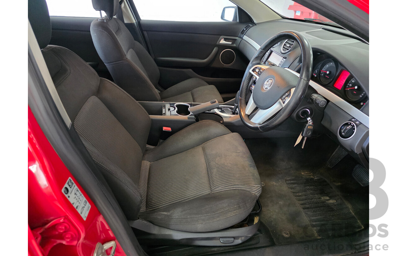 8/2011 Holden Commodore SV6 VE II 4d Sportwagon Red 3.6L