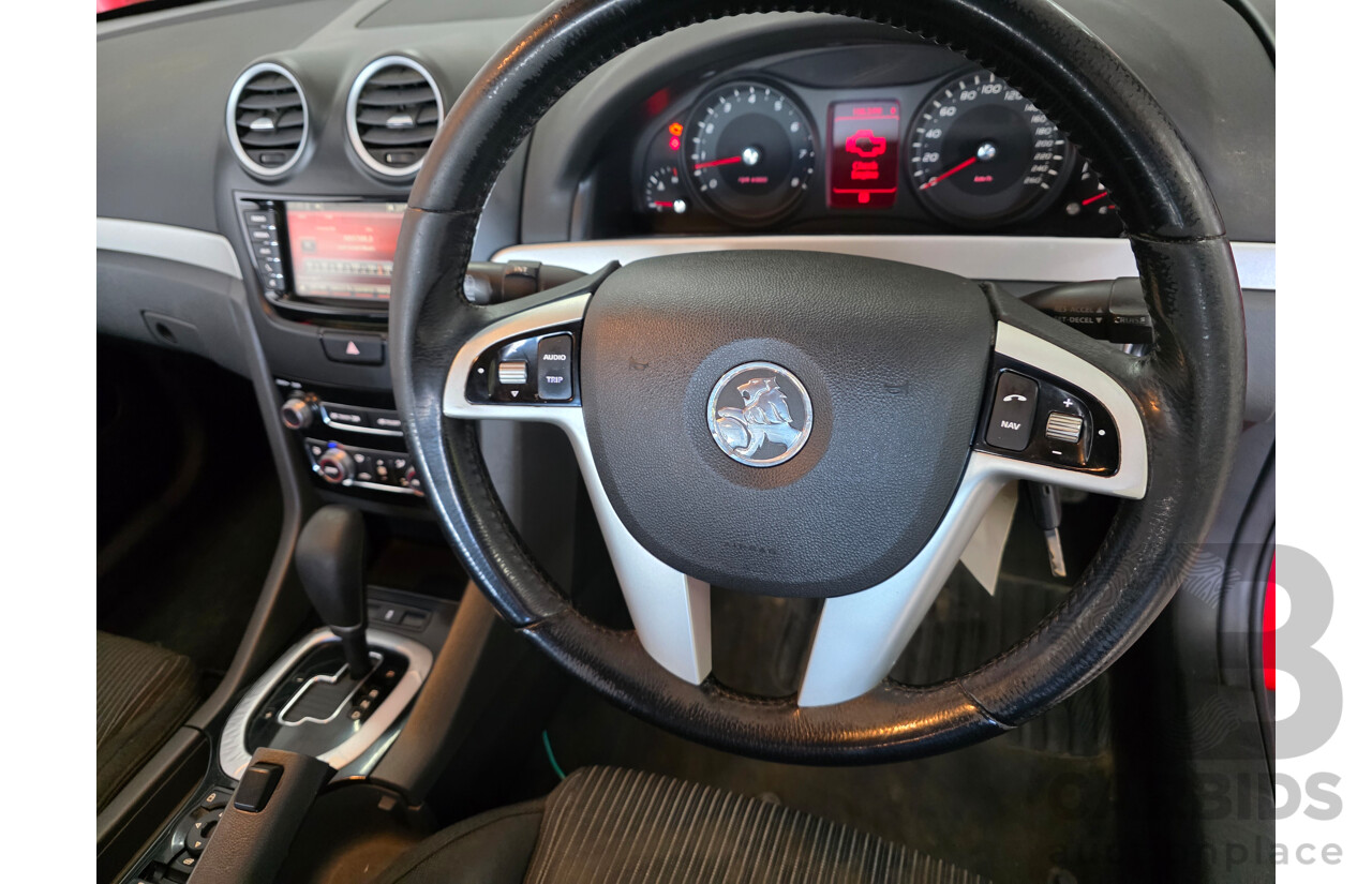 8/2011 Holden Commodore SV6 VE II 4d Sportwagon Red 3.6L