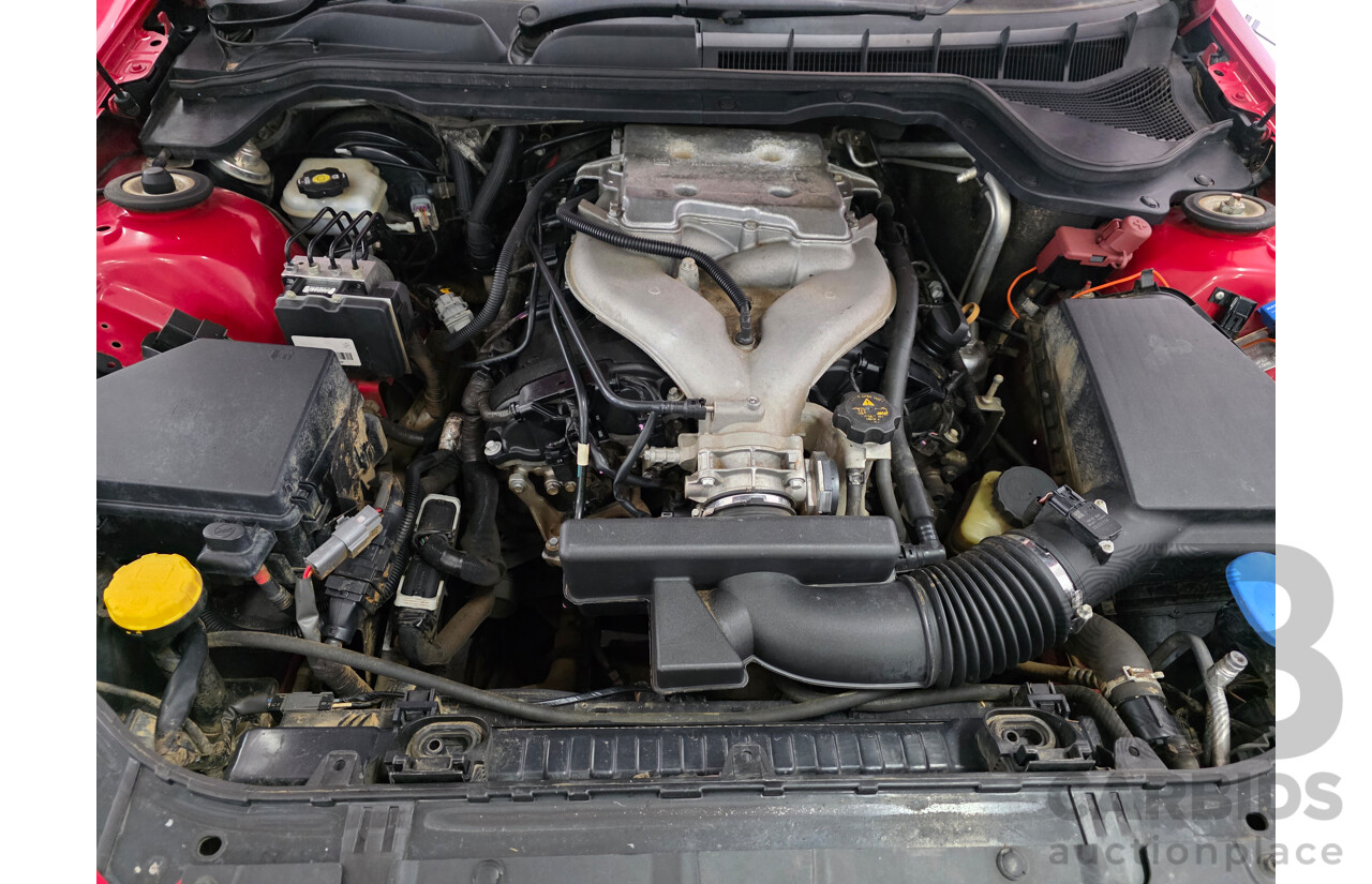 8/2011 Holden Commodore SV6 VE II 4d Sportwagon Red 3.6L