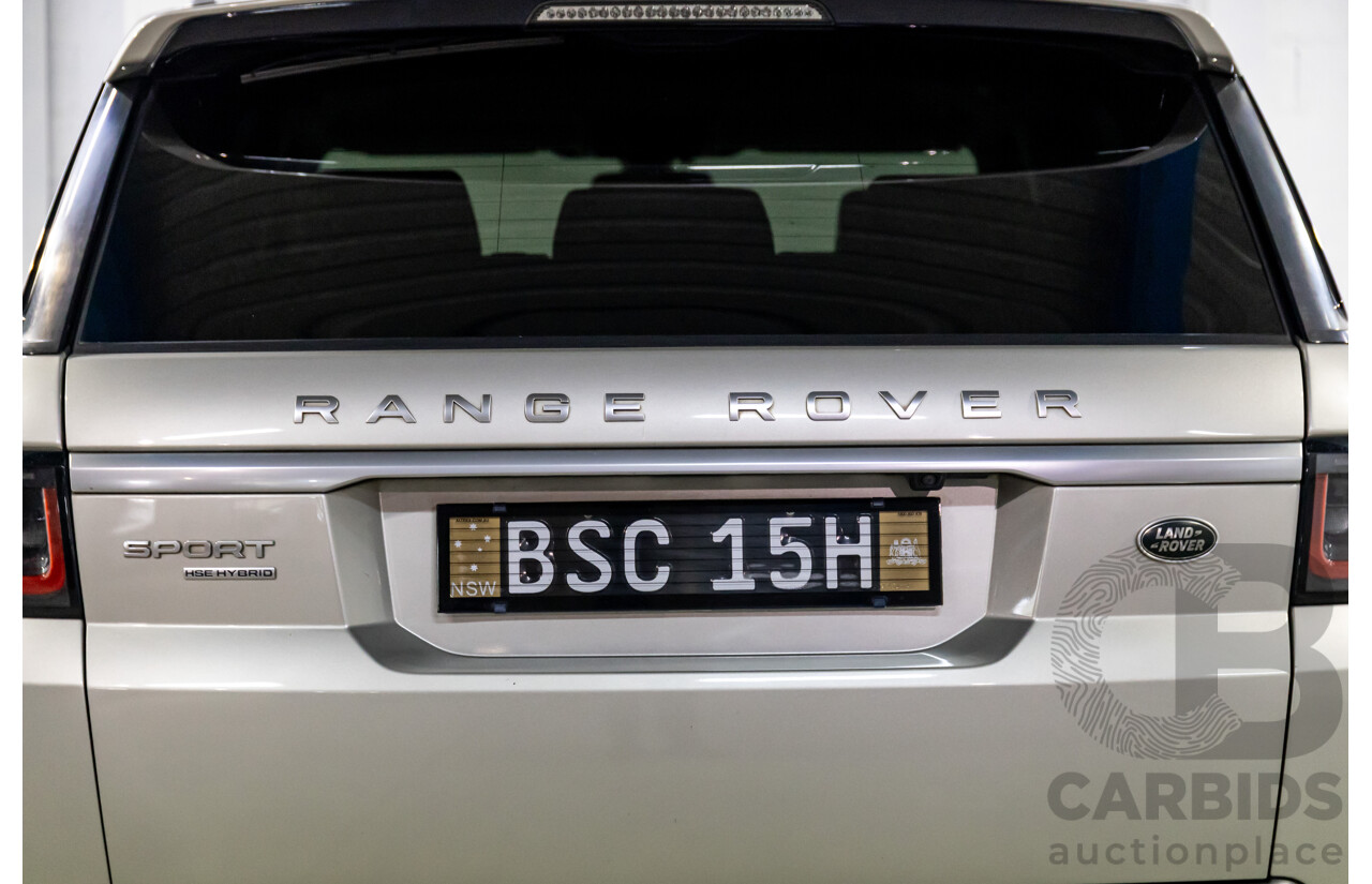 6/2015 Land Rover Range Rover Sport SDV6 HEV HSE Hybrid LW MY15.5 4d Wagon Aruba Gold Metallic 3.0L / 35kw Hybrid