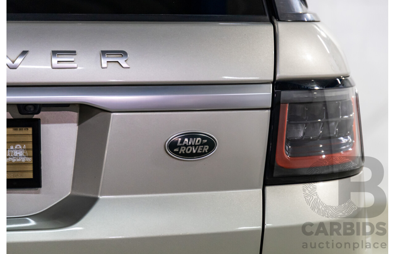 6/2015 Land Rover Range Rover Sport SDV6 HEV HSE Hybrid LW MY15.5 4d Wagon Aruba Gold Metallic 3.0L / 35kw Hybrid