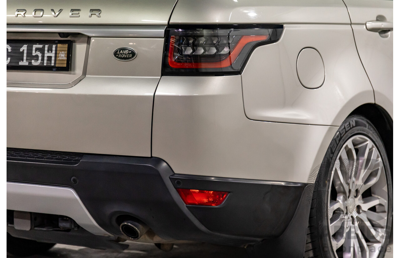 6/2015 Land Rover Range Rover Sport SDV6 HEV HSE Hybrid LW MY15.5 4d Wagon Aruba Gold Metallic 3.0L / 35kw Hybrid
