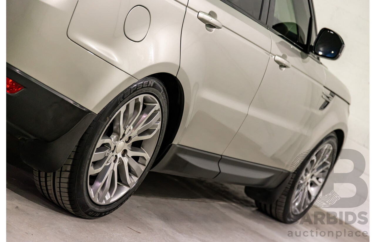 6/2015 Land Rover Range Rover Sport SDV6 HEV HSE Hybrid LW MY15.5 4d Wagon Aruba Gold Metallic 3.0L / 35kw Hybrid