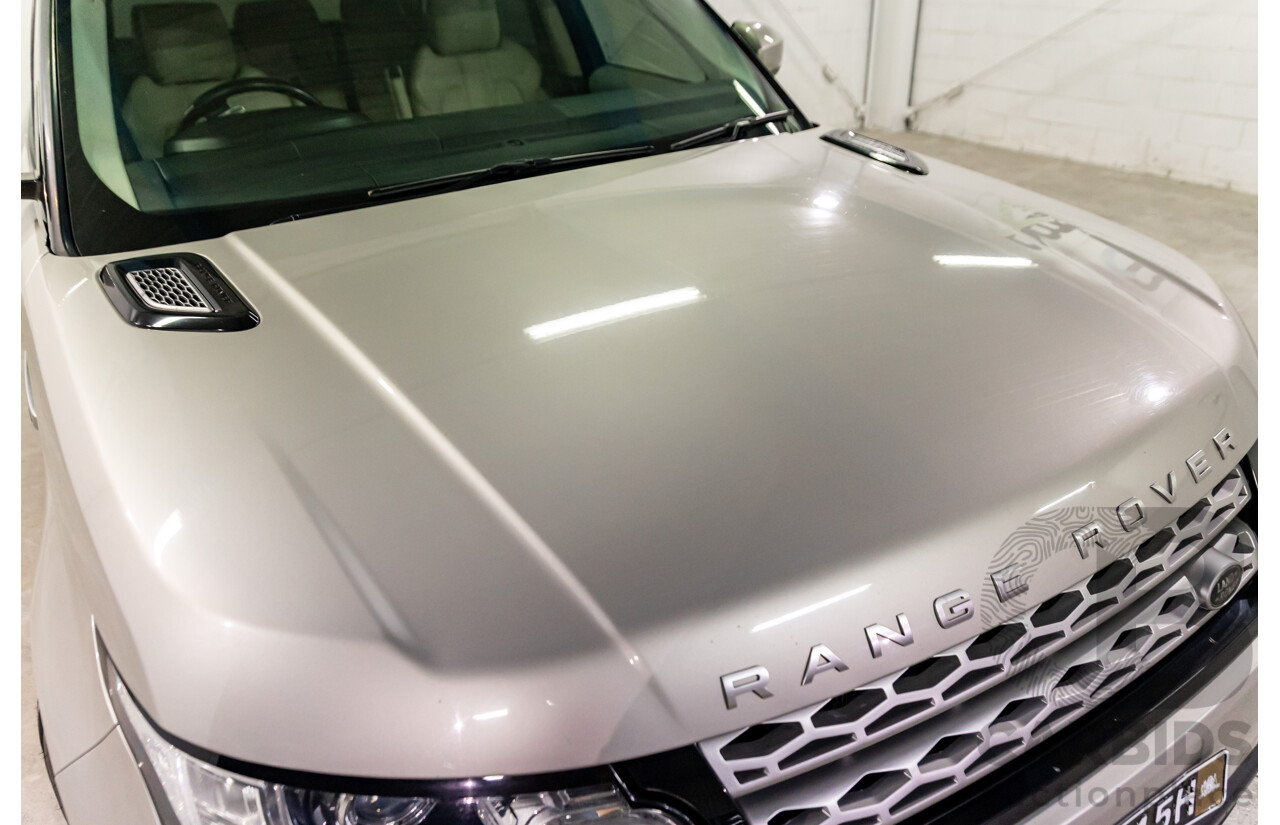 6/2015 Land Rover Range Rover Sport SDV6 HEV HSE Hybrid LW MY15.5 4d Wagon Aruba Gold Metallic 3.0L / 35kw Hybrid