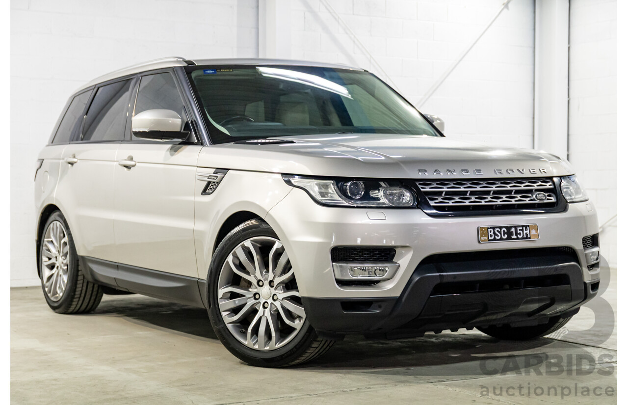 6/2015 Land Rover Range Rover Sport SDV6 HEV HSE Hybrid LW MY15.5 4d Wagon Aruba Gold Metallic 3.0L / 35kw Hybrid