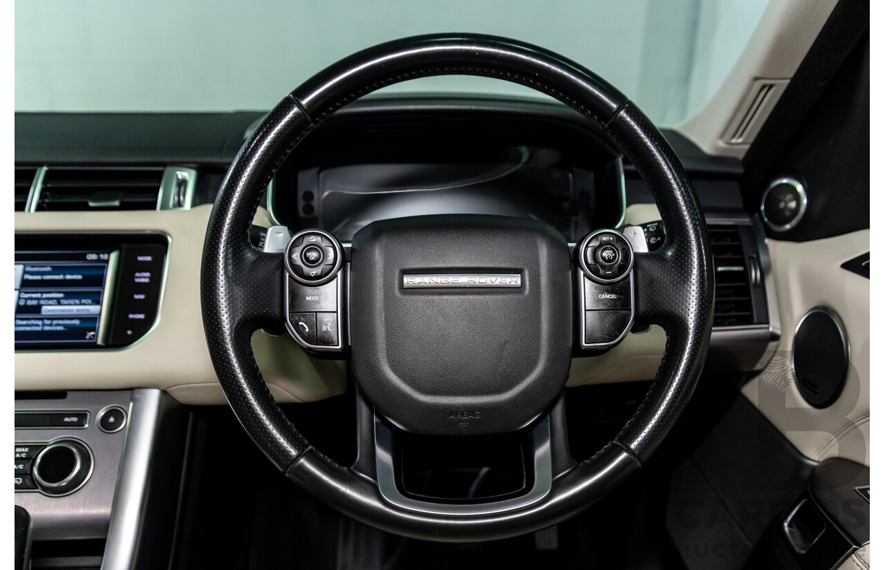 6/2015 Land Rover Range Rover Sport SDV6 HEV HSE Hybrid LW MY15.5 4d Wagon Aruba Gold Metallic 3.0L / 35kw Hybrid
