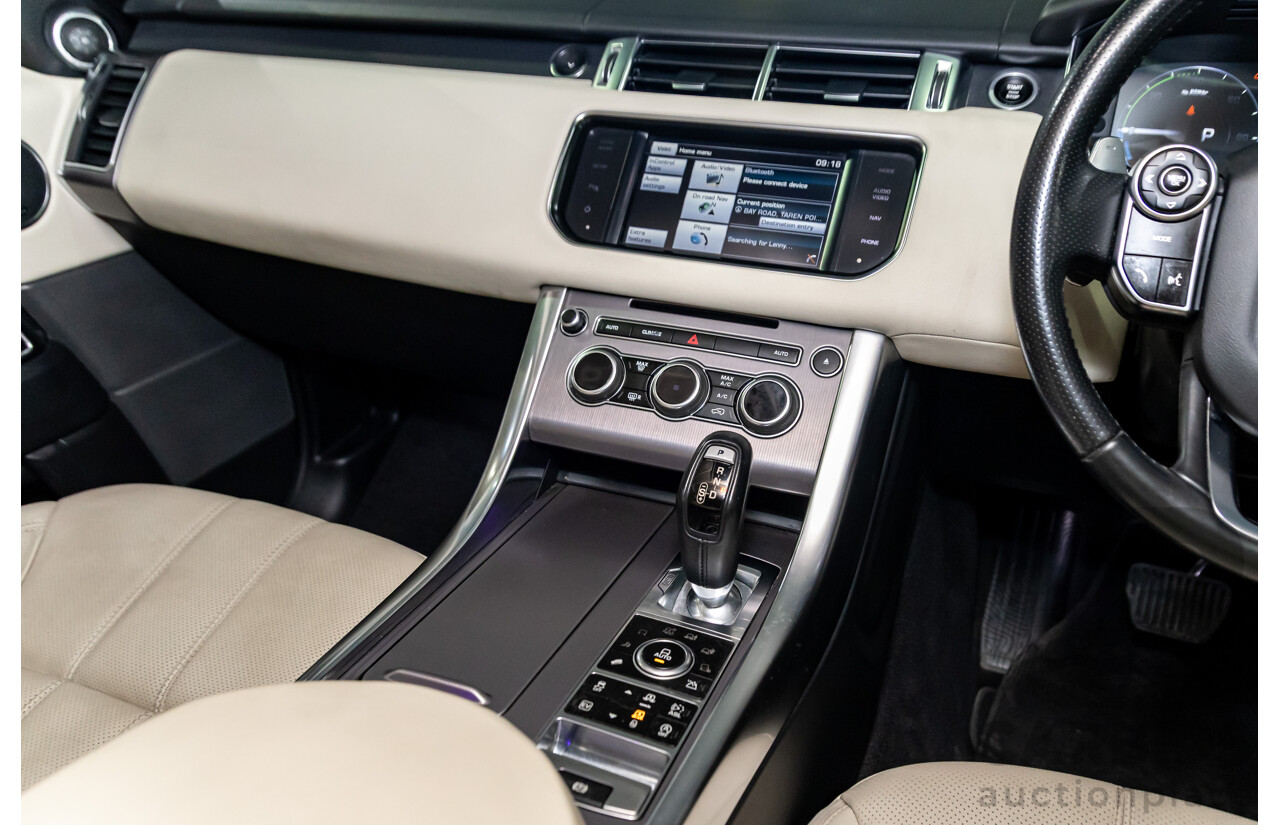 6/2015 Land Rover Range Rover Sport SDV6 HEV HSE Hybrid LW MY15.5 4d Wagon Aruba Gold Metallic 3.0L / 35kw Hybrid