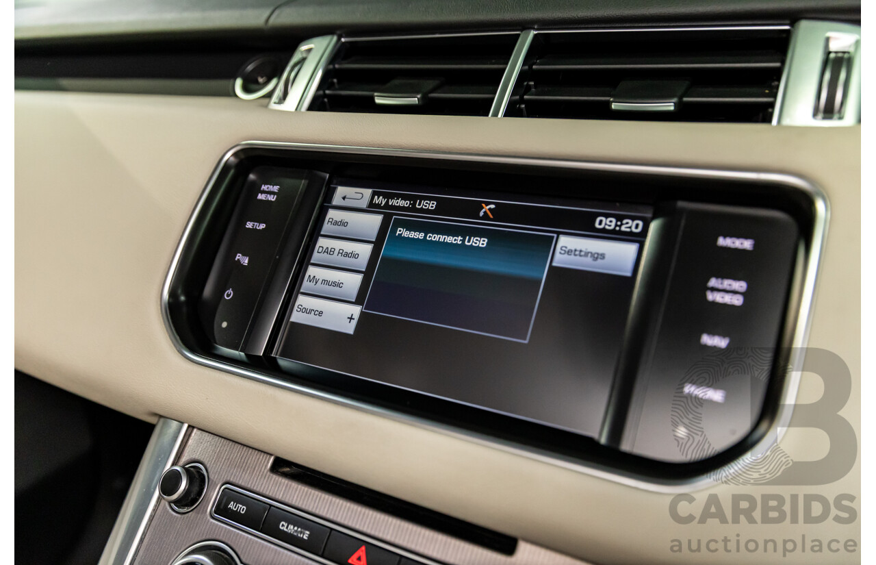 6/2015 Land Rover Range Rover Sport SDV6 HEV HSE Hybrid LW MY15.5 4d Wagon Aruba Gold Metallic 3.0L / 35kw Hybrid