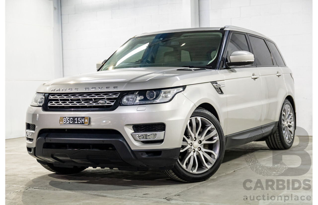 6/2015 Land Rover Range Rover Sport SDV6 HEV HSE Hybrid LW MY15.5 4d Wagon Aruba Gold Metallic 3.0L / 35kw Hybrid