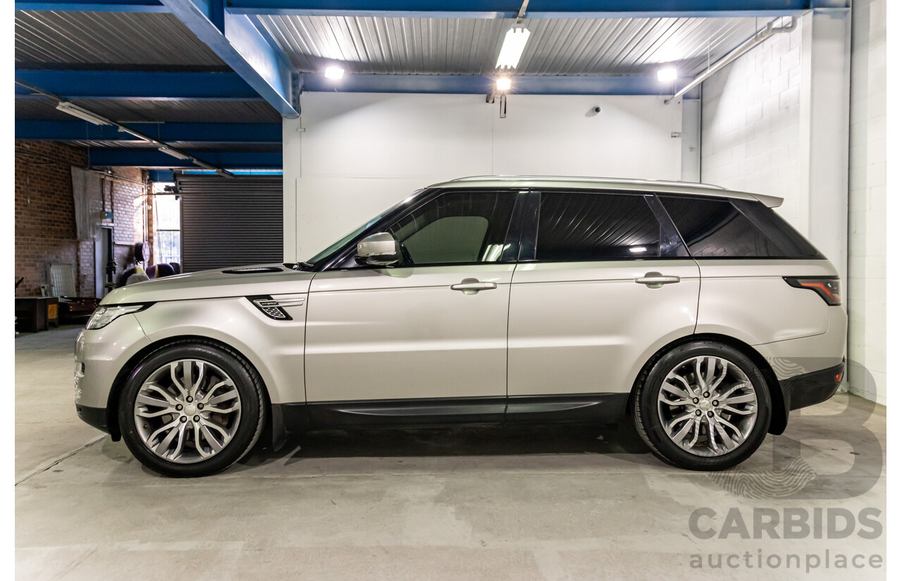 6/2015 Land Rover Range Rover Sport SDV6 HEV HSE Hybrid LW MY15.5 4d Wagon Aruba Gold Metallic 3.0L / 35kw Hybrid