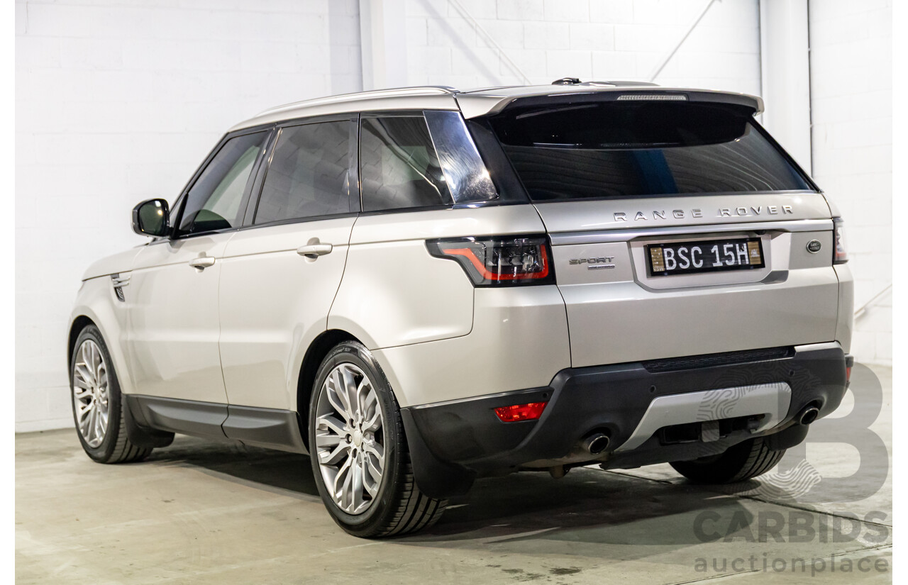 6/2015 Land Rover Range Rover Sport SDV6 HEV HSE Hybrid LW MY15.5 4d Wagon Aruba Gold Metallic 3.0L / 35kw Hybrid
