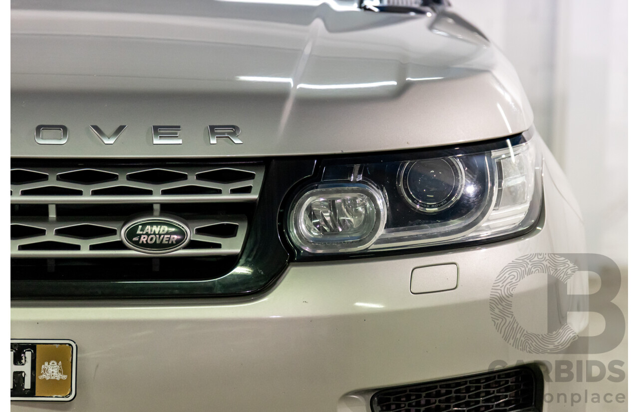 6/2015 Land Rover Range Rover Sport SDV6 HEV HSE Hybrid LW MY15.5 4d Wagon Aruba Gold Metallic 3.0L / 35kw Hybrid
